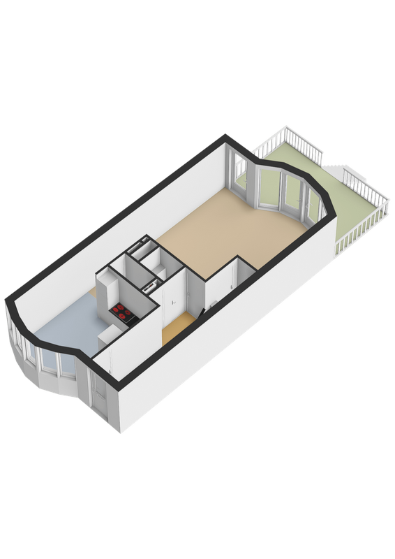 Generaal Maczekstraat 92 - A12 Floorplan Blur 1