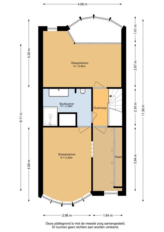Generaal Maczekstraat 92 - A12 Floorplan Blur 2