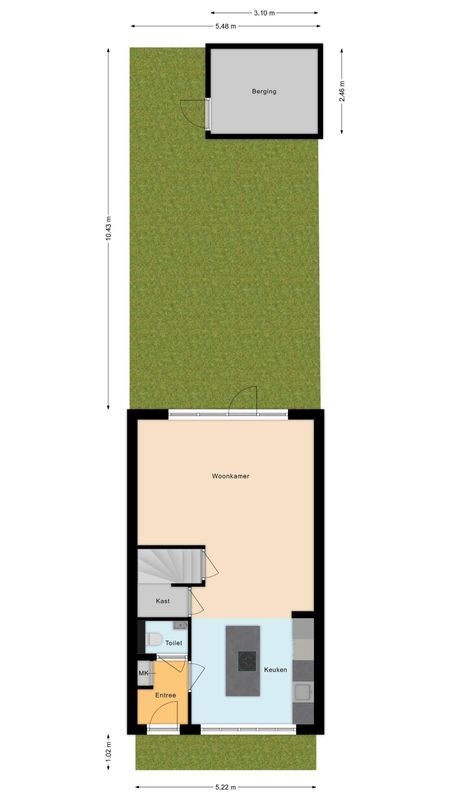 Harrie van Gestelstraat 13 Floorplan Blur 3