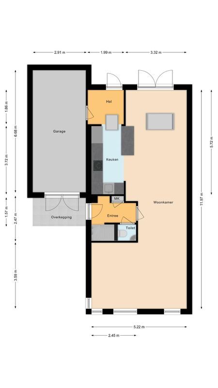 Sint Annastraat 7 Floorplan Blur 0