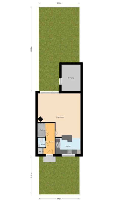 Ganseboom 30 Floorplan Blur 2