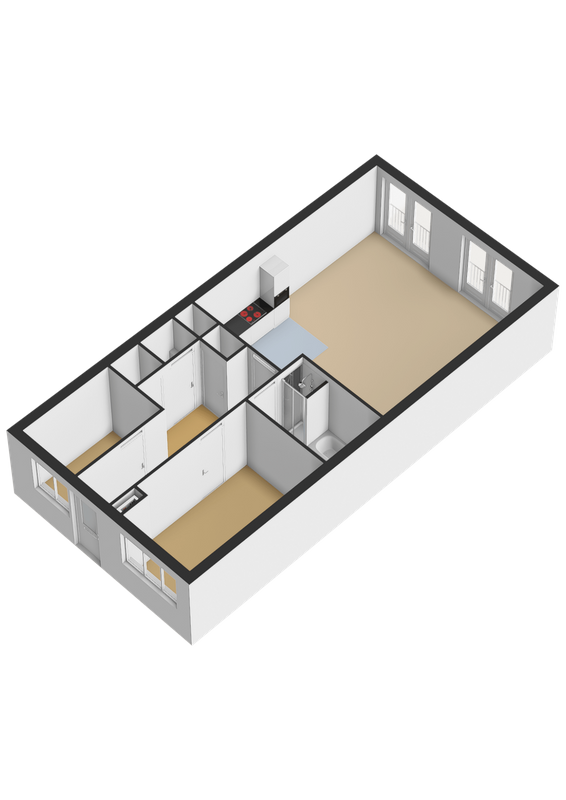 Menno van Coehoornstraat 15 Floorplan Blur 1