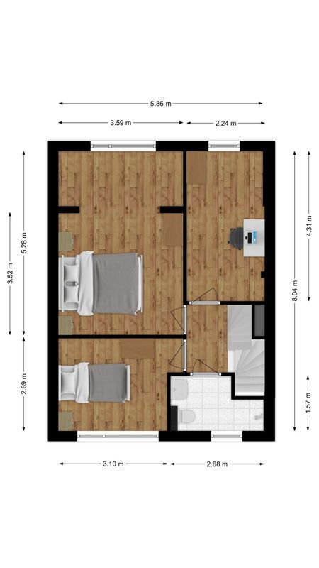 Rembrandtstraat 30 Floorplan Blur 1