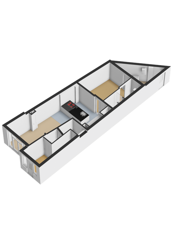 van Voorst tot Voorststraat 5 Floorplan Blur 2
