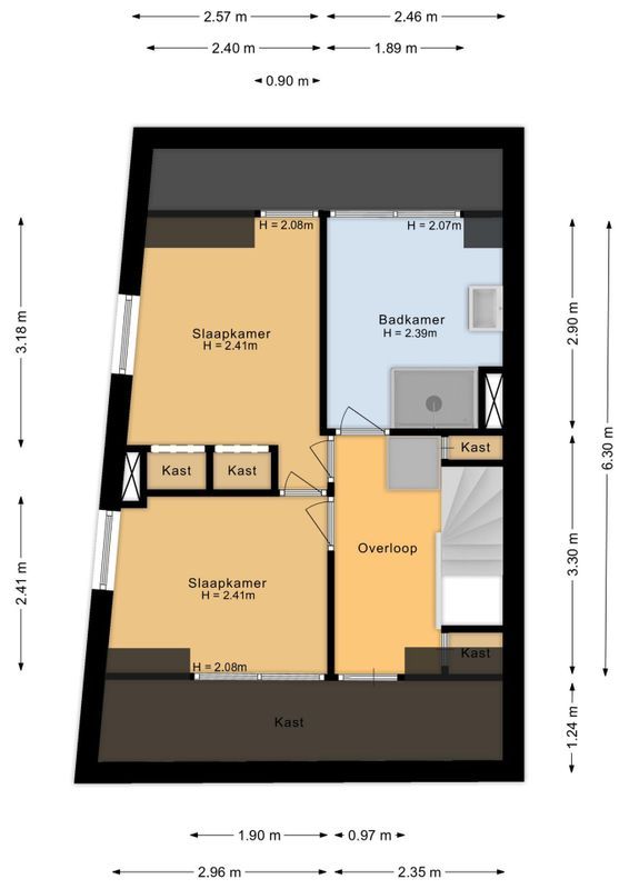 van Voorst tot Voorststraat 5 Floorplan Blur 5
