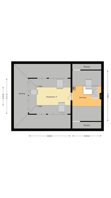 Hoogstraat 300 Floorplan Blur 2