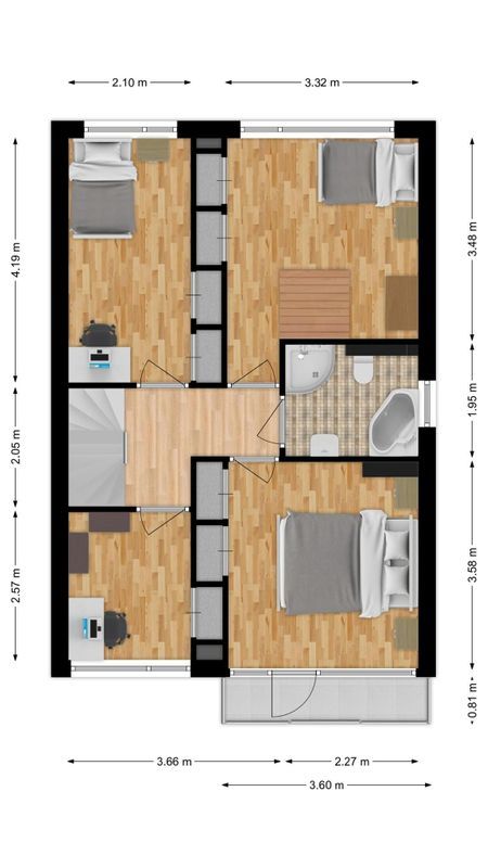 Van Breestraat 41 Floorplan Blur 1