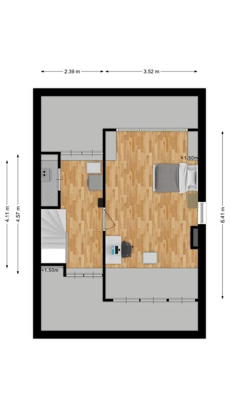 Van Breestraat 41 Floorplan Blur 3