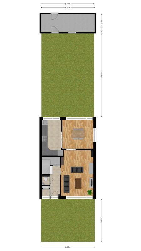 Van Breestraat 41 Floorplan Blur 2