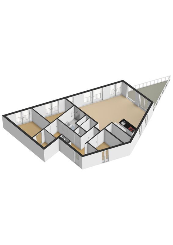 Terheijdenstraat 130 Floorplan Blur 1