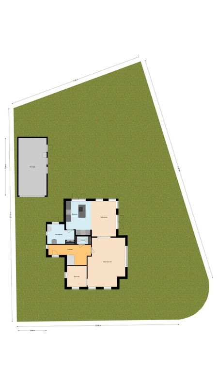 Kleine Vuurvlinder 45 Floorplan Blur 3