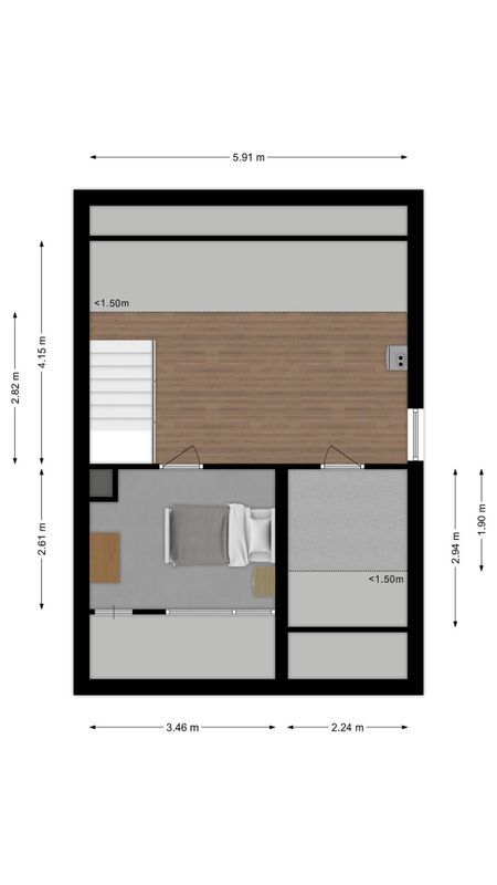 Leo XIII-straat 5 Floorplan Blur 2