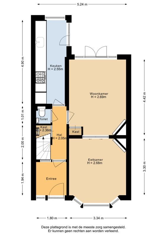 Achillesstraat 122 Floorplan Blur 1