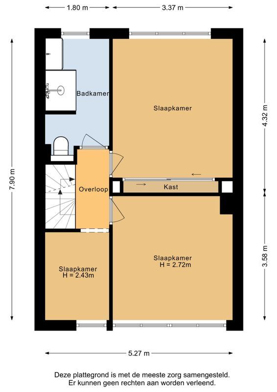 Achillesstraat 122 Floorplan Blur 3