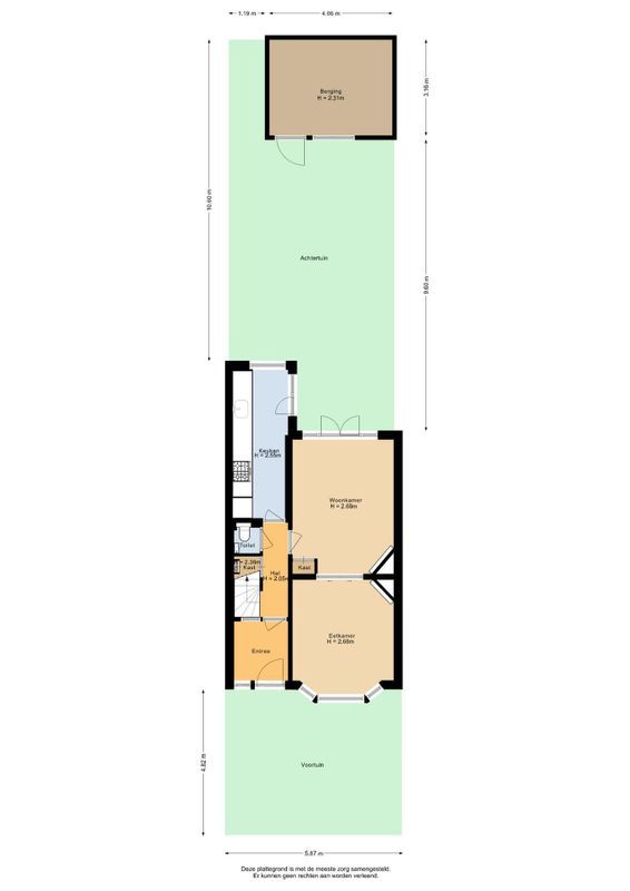 Achillesstraat 122 Floorplan Blur 7