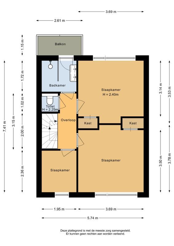 Fatimastraat 61 Floorplan Blur 3
