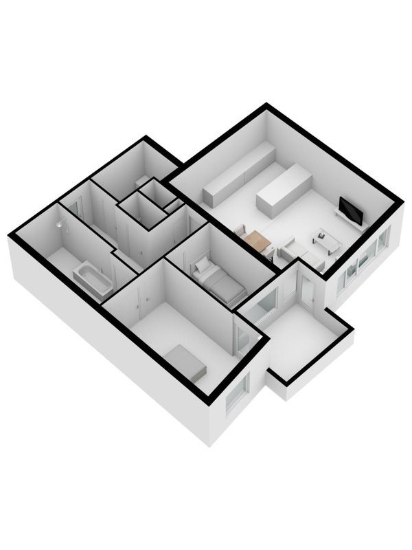 Piusplein 28 - 24 Floorplan Blur 0