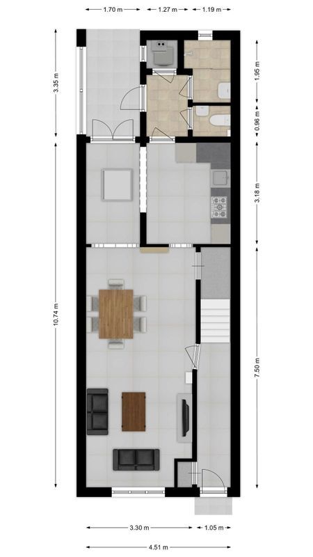 Jan Steenstraat 14 Floorplan Blur 1