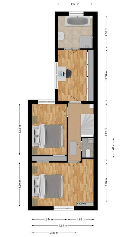 Jan Steenstraat 14 Floorplan Blur 2