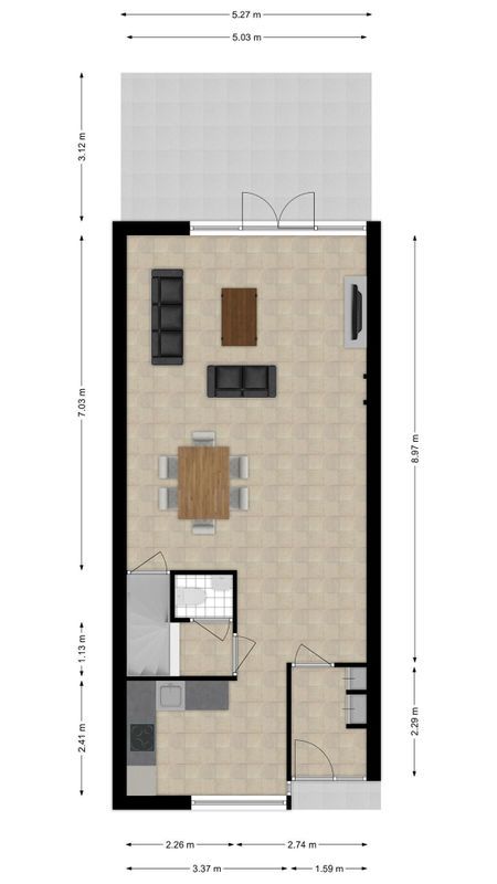 Schipluidenlaan 24 Floorplan Blur 0