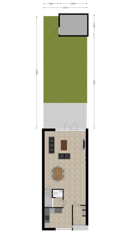 Schipluidenlaan 24 Floorplan Blur 2