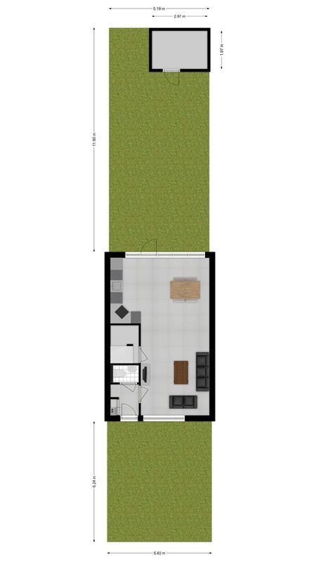 Holtenstraat 15 Floorplan Blur 2