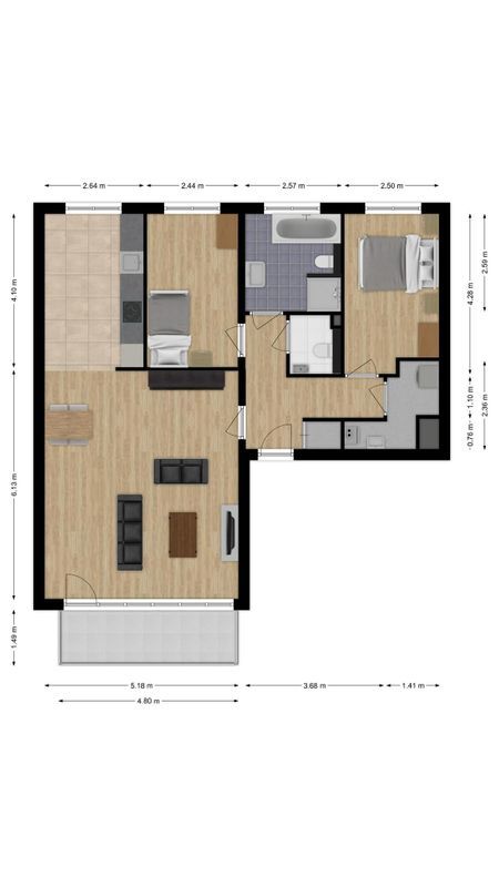 Buxusplaats 95 Floorplan Blur 0