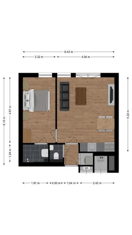 Groeseindstraat 29 - 01 Floorplan Blur 0