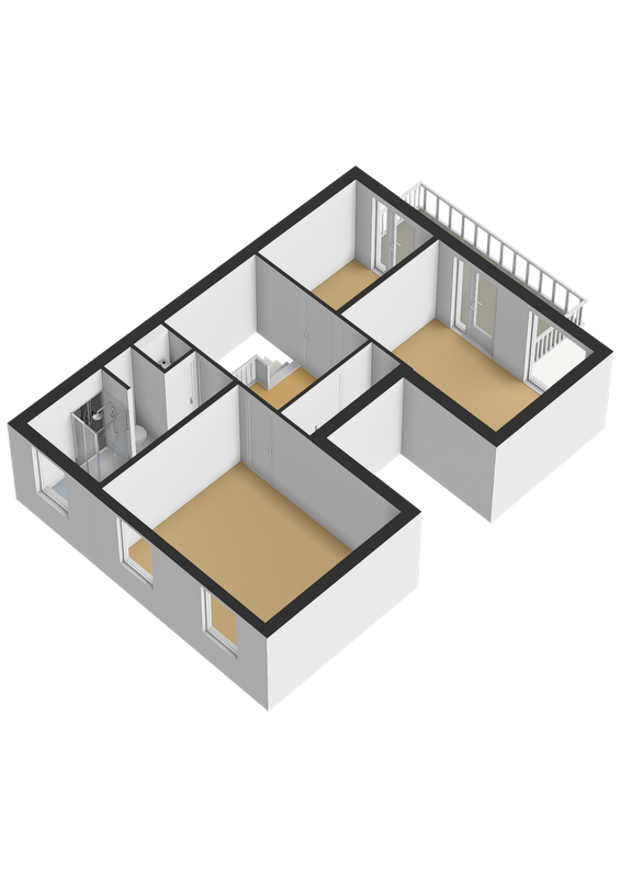 Curacaostraat 11 Floorplan Blur 3