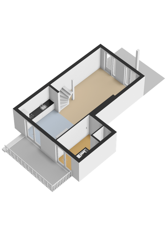 Curacaostraat 11 Floorplan Blur 9