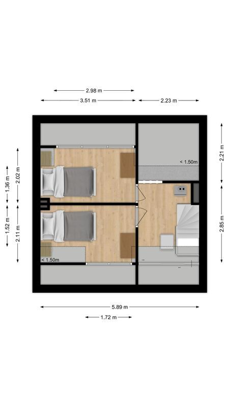 Hendrik de Keijserstraat 65 Floorplan Blur 3