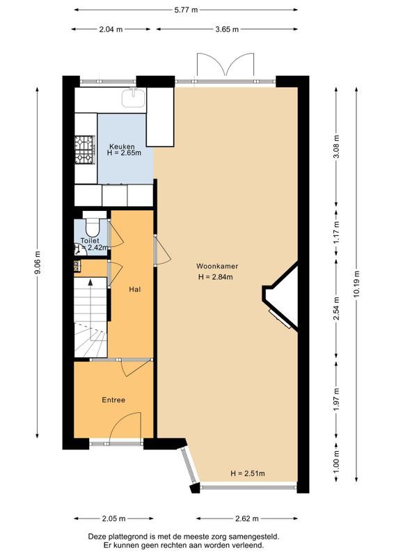 Irenestraat 6 Floorplan Blur 3