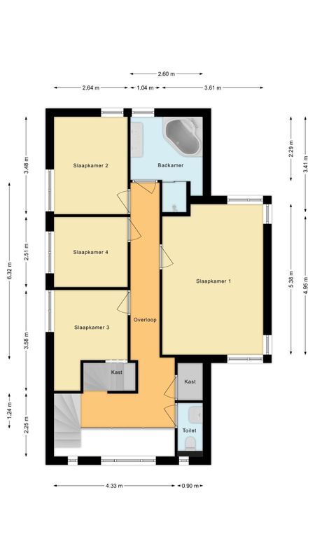 Zomerland 7 Floorplan Blur 1