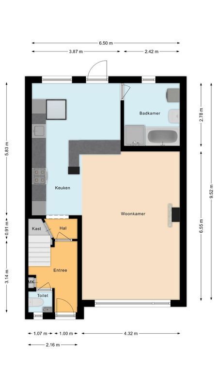 Spinnerstraat 5 Floorplan Blur 0