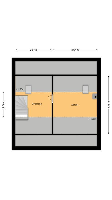 Spinnerstraat 5 Floorplan Blur 2
