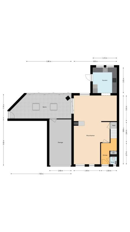 Zomerland 106 Floorplan Blur 0