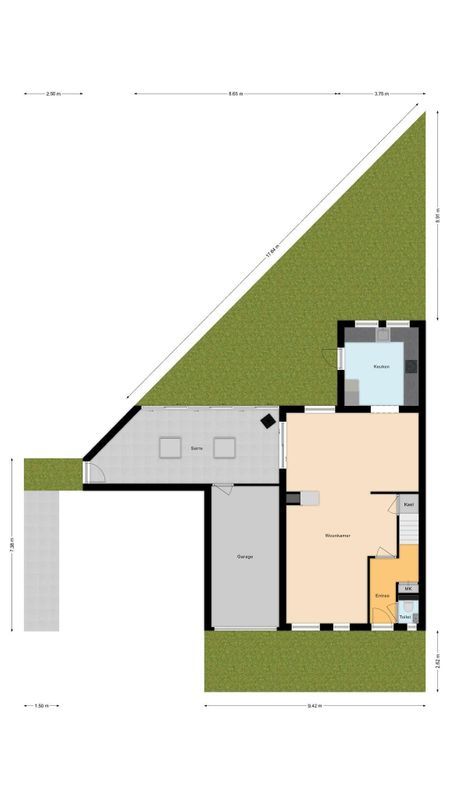Zomerland 106 Floorplan Blur 2
