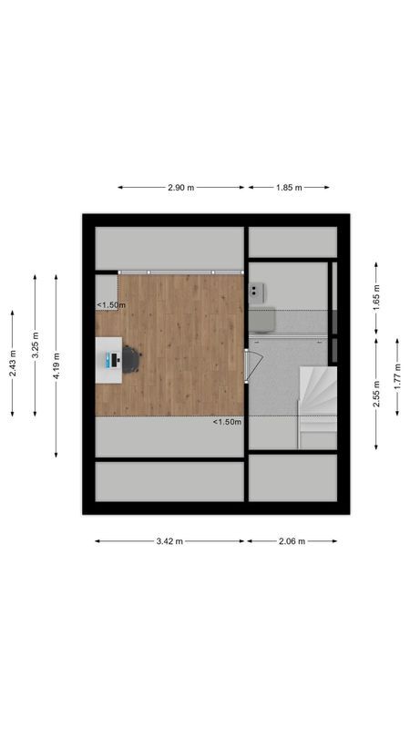 Athanasiusstraat 4 Floorplan Blur 3