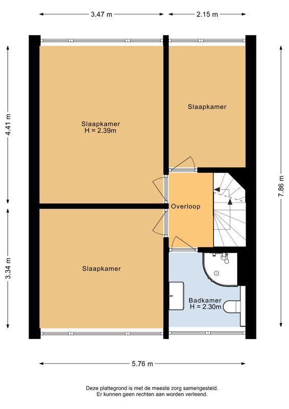 Hamdijk 2 Floorplan Blur 3