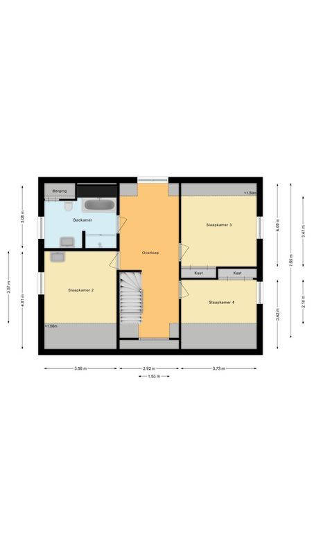Bogardeind 161 Floorplan Blur 1