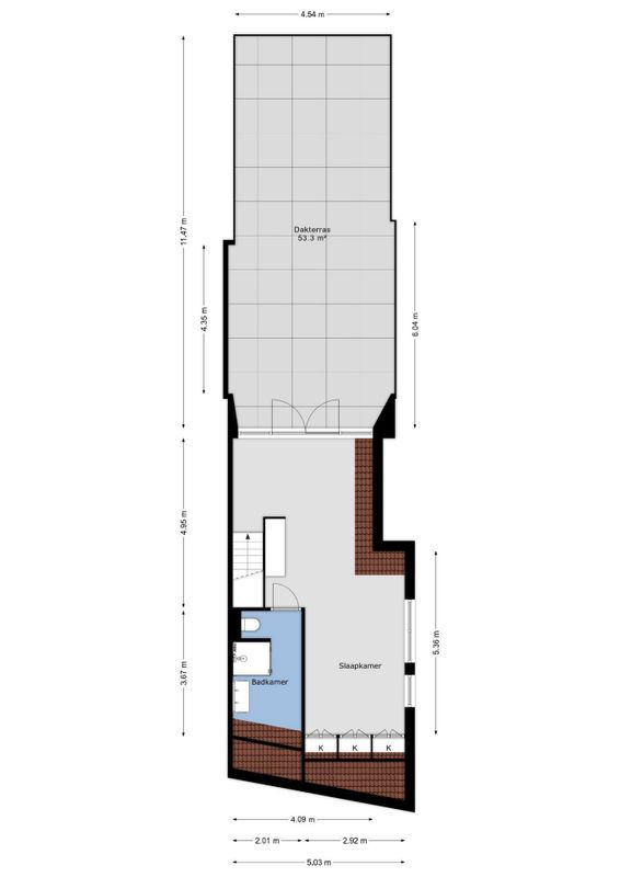 Ginnekenweg 290 - A Floorplan Blur 2