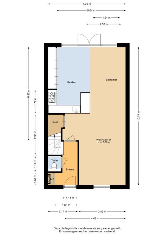 Vlielandstraat 36 Floorplan Blur 1