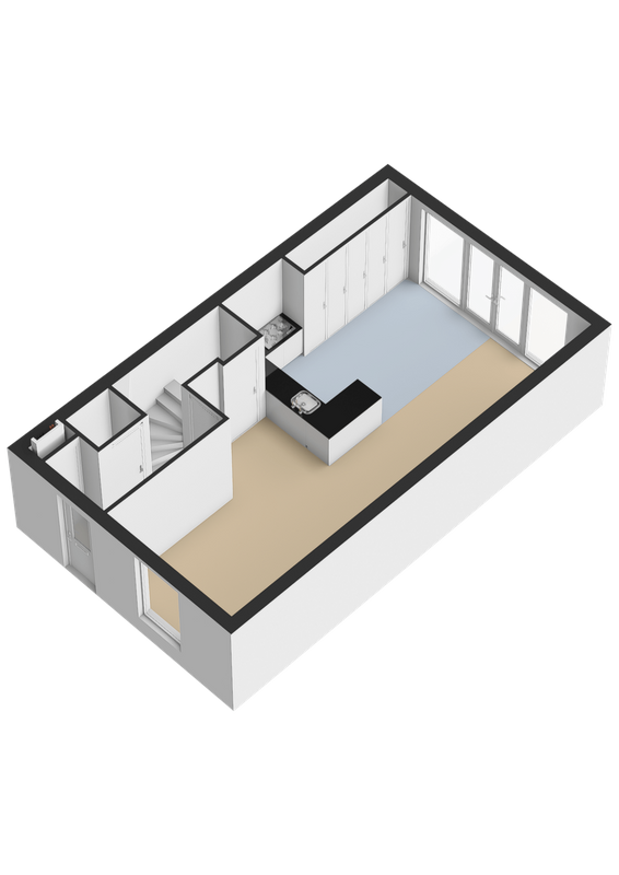 Vlielandstraat 36 Floorplan Blur 2