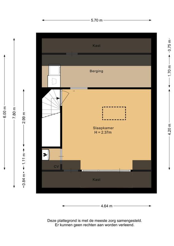 Vlielandstraat 36 Floorplan Blur 5