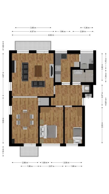 Loek Lansdorpstraat 20 Floorplan Blur 0