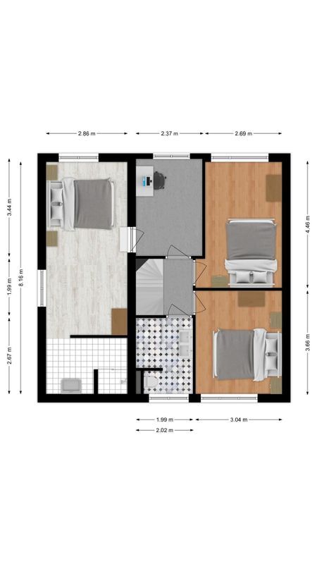 Grevenbichtstraat 49 Floorplan Blur 2