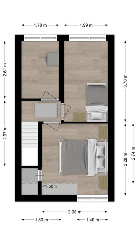 Outshoornstraat 101 Floorplan Blur 1