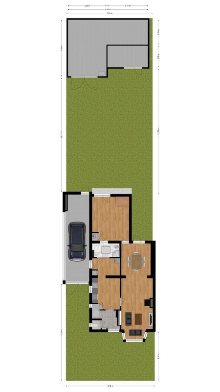 Hoogstraat 120 Floorplan Blur 2