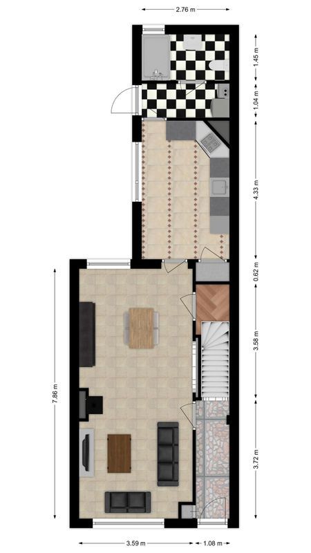 Hoogstraat 27 Floorplan Blur 0