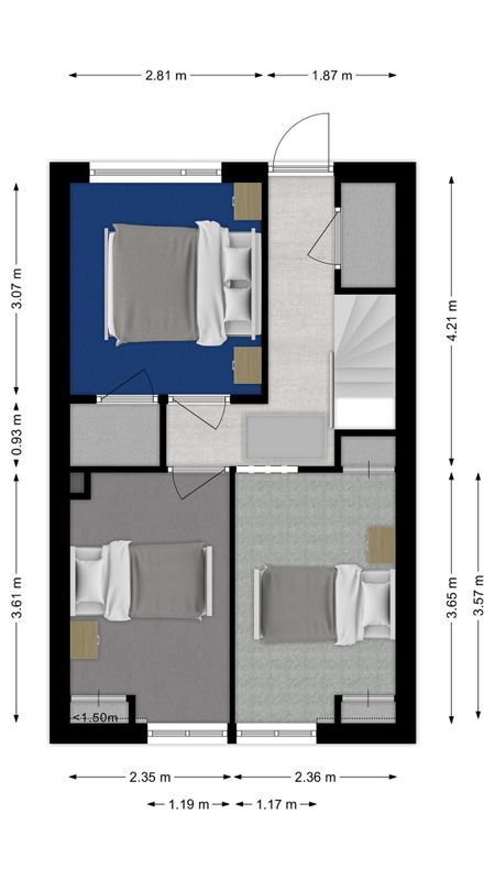 Hoogstraat 27 Floorplan Blur 1